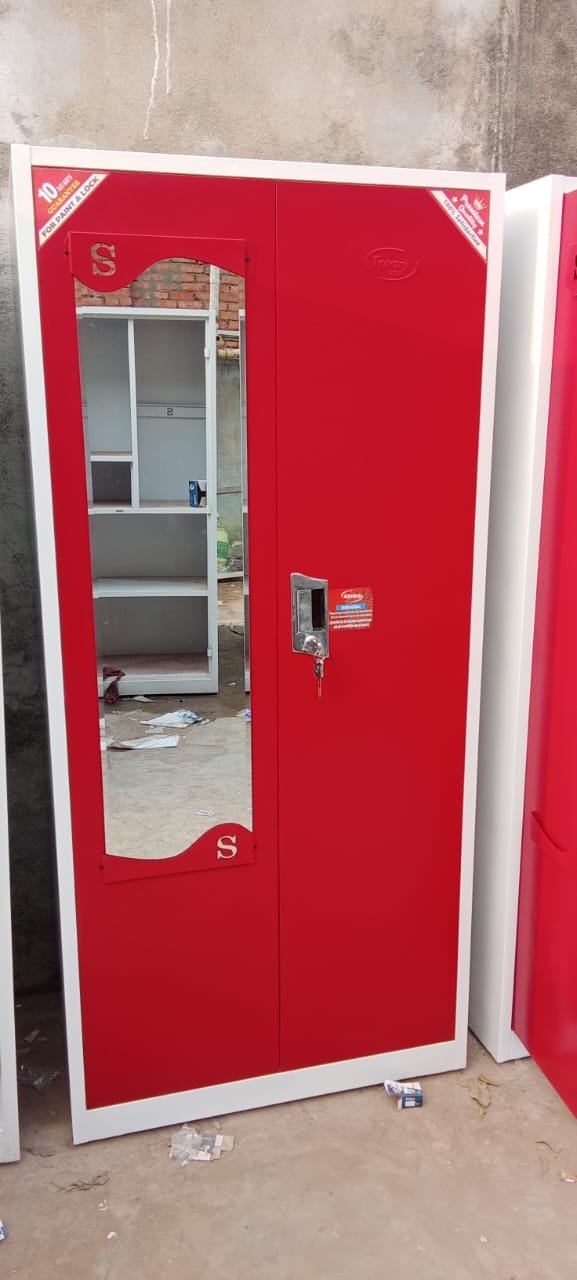 Premium 2 Door Steel Almirah with Mirror